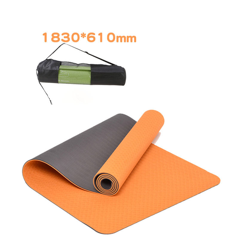 Non-Slip TPE Yoga Mat for Comfortable Daily Practice