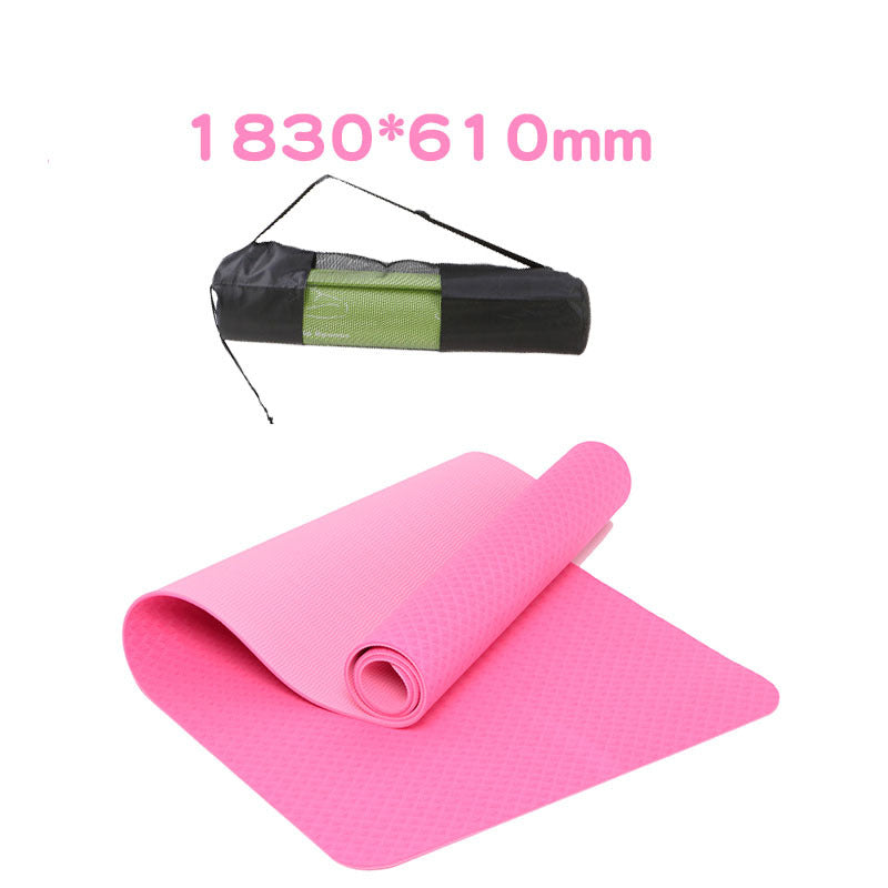 Non-Slip TPE Yoga Mat for Comfortable Daily Practice