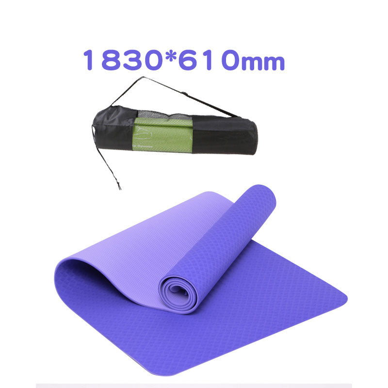 Non-Slip TPE Yoga Mat for Comfortable Daily Practice