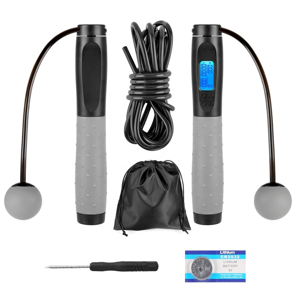 Electronic Counting Skipping Rope for Faster Fitness Results