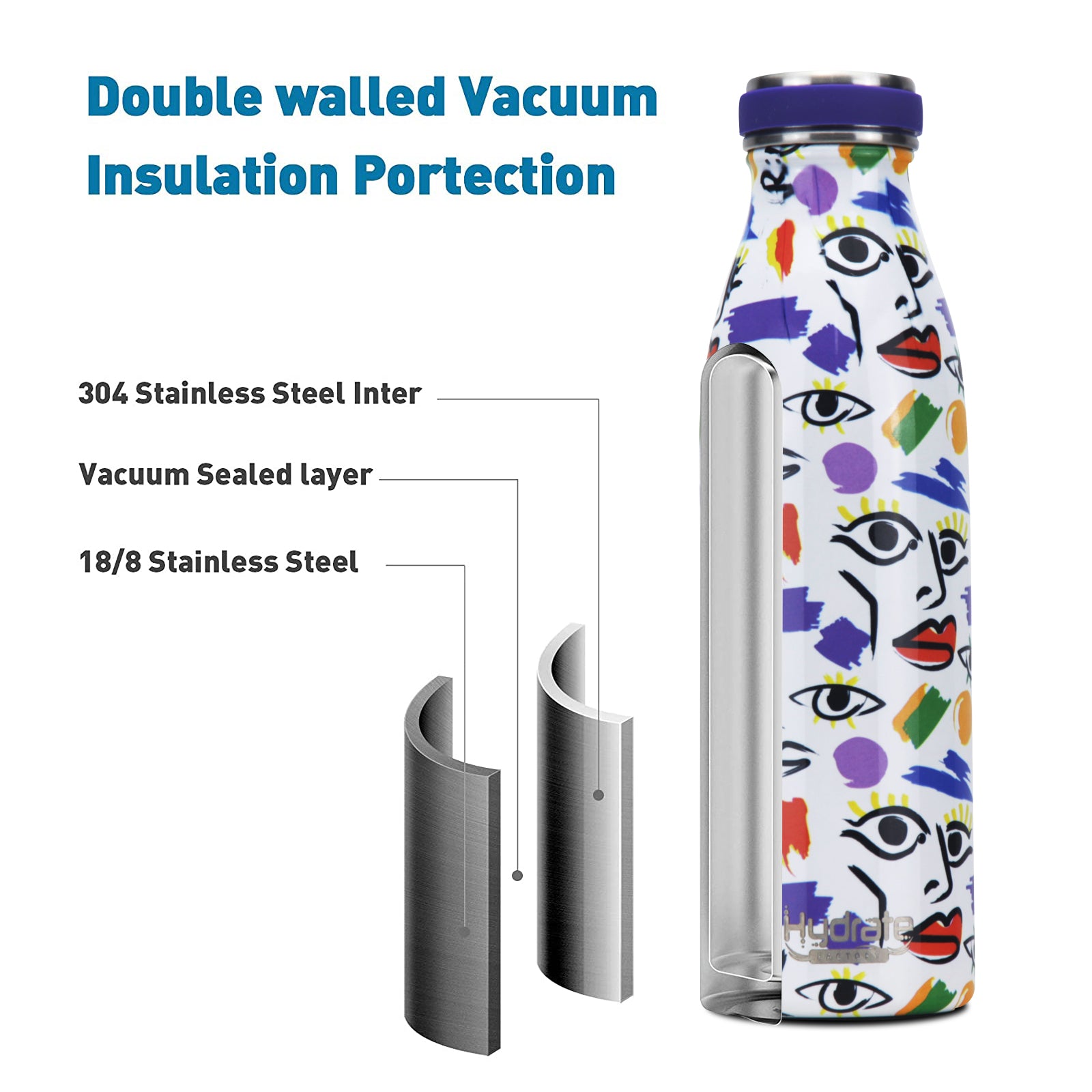 Insulated Gym Bottle – Stay Hydrated Longer, Train Stronger